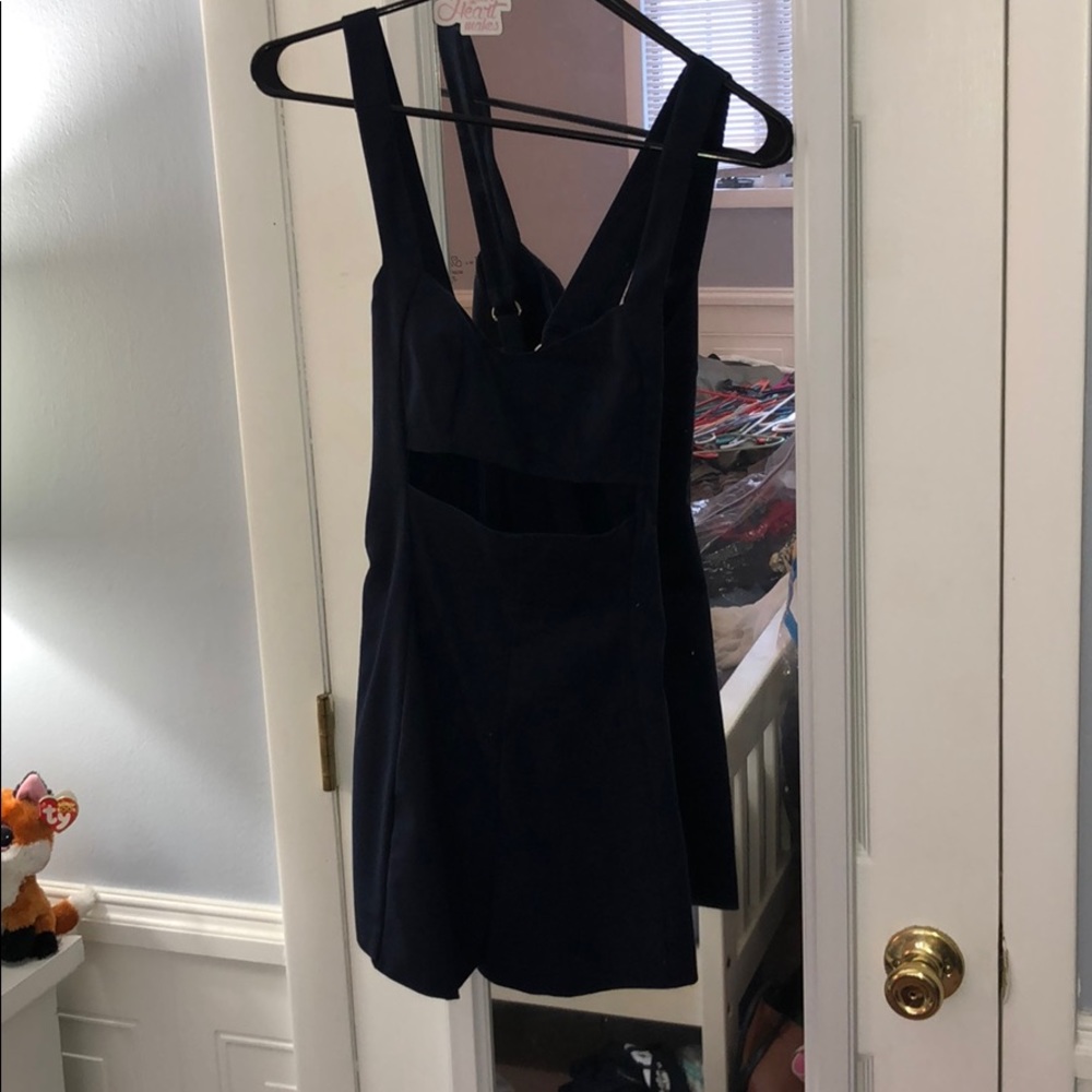 Tobi navy romper